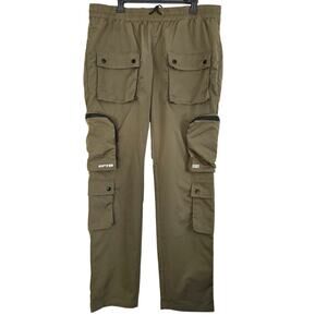 EPTM  x Dave East "Dope Boy" Olive Green  Tactical Utility Cargo Pants Size 2XL